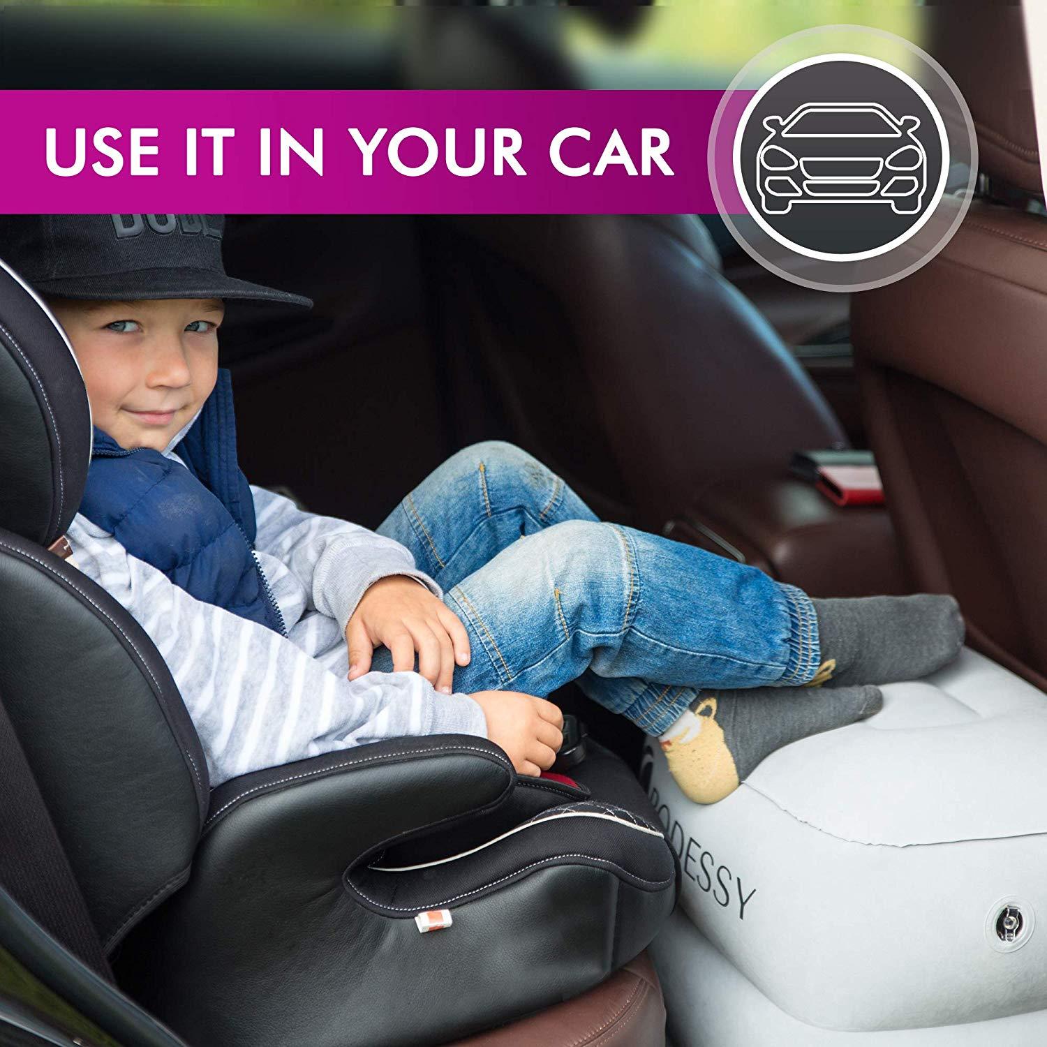 Travel Foot Rest Pillow sweatcloth - Main Image